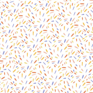 Abstract colourful lines - Seamless Textile Pattern Design