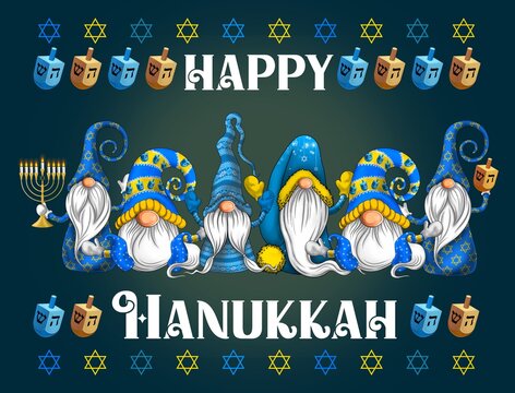 Happy Hanukkah Gnomes Happy Chanukah.