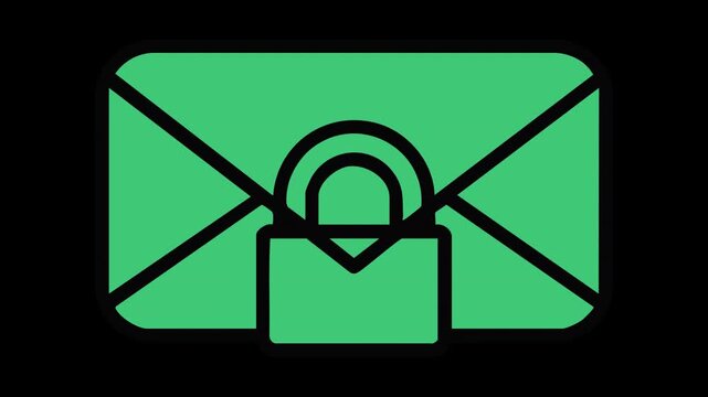 Envelope Icon with Heart Symbol