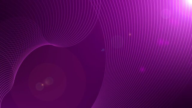 Abstract background with curved white grid lines and lens flare modern dynamic design
