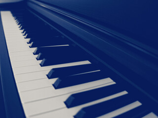 A close-up of a piano keyboard © Igor