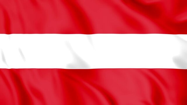 Austria Flag Loop animation