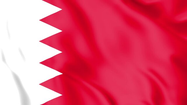 Bahrain Flag Loop animation