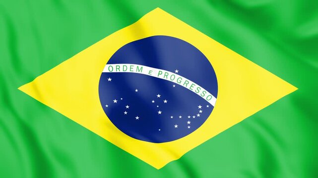 Brazil Flag Loop animation