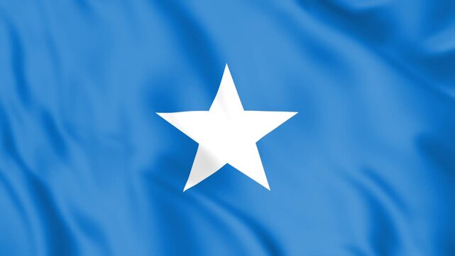 Somalia Flag Loop animation