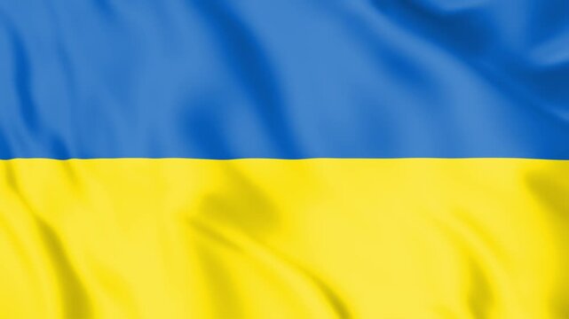 Ukraine Flag Loop animation