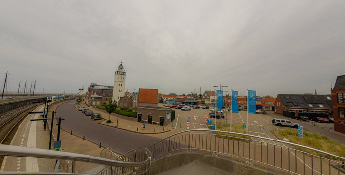 View of Albert Heijn from the Dike in Harlingen 09.08.2026