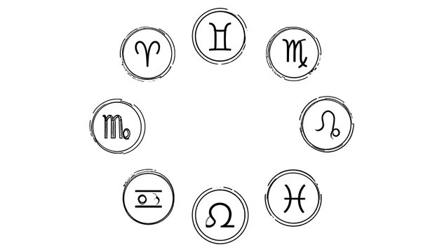 Mathematical symbols and greek letters collection.