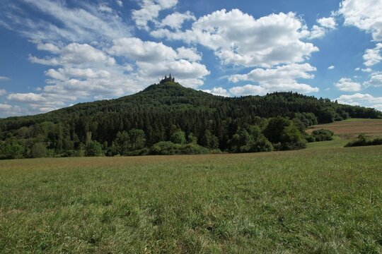 Landschaft in Baden W&uuml;rttemberg, Burg Hohenzollern