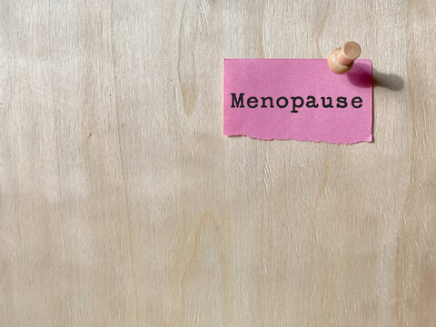 Menopause Women&rsquo;s Health Awareness Concept