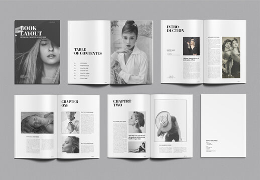 Book Layout Template