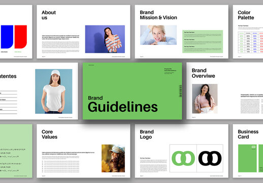 Brand Guidelines Presentation Template