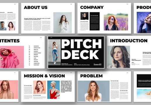 Pitch Deck Presentation Template