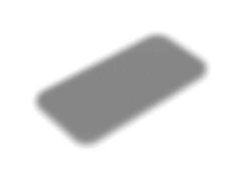 Rectangular shadow overlay for professional graphic design with realistic transparent isolated diffused feathered
