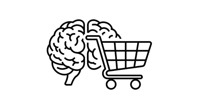 A schematic representation of human cognitive processes reveals how purchasing habits interact with intellectual reasoning capabilities within the scope of modern consumer behavior