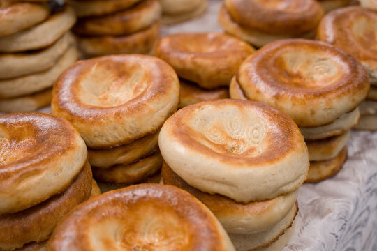 Stall With Tajik Bread