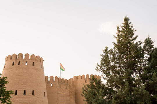 Khujand Fortress Architecture In Tajikistan