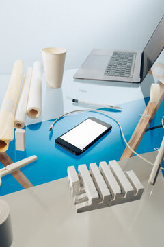Modern office desk 