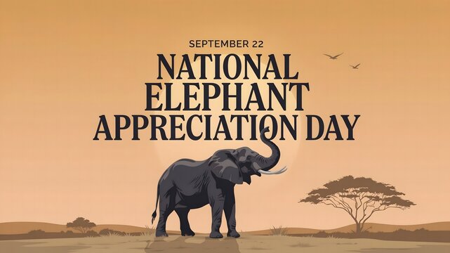 Celebrate National Elephant Appreciation Day by honoring majestic elephants wildlife conservation habitat protection biodiversity and global awareness for future generations everywhere