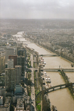 Hazy Seine From Above
