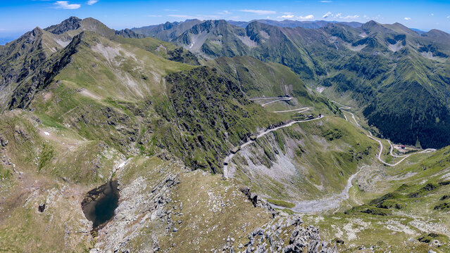 Fagaras mountains in Romania