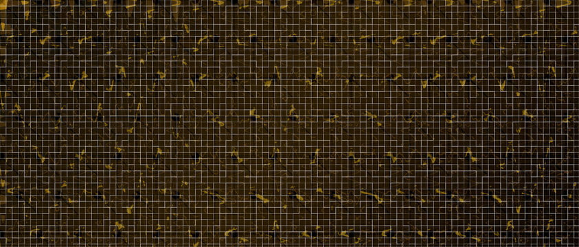 Green digital data matrix code pattern with numbers and letters