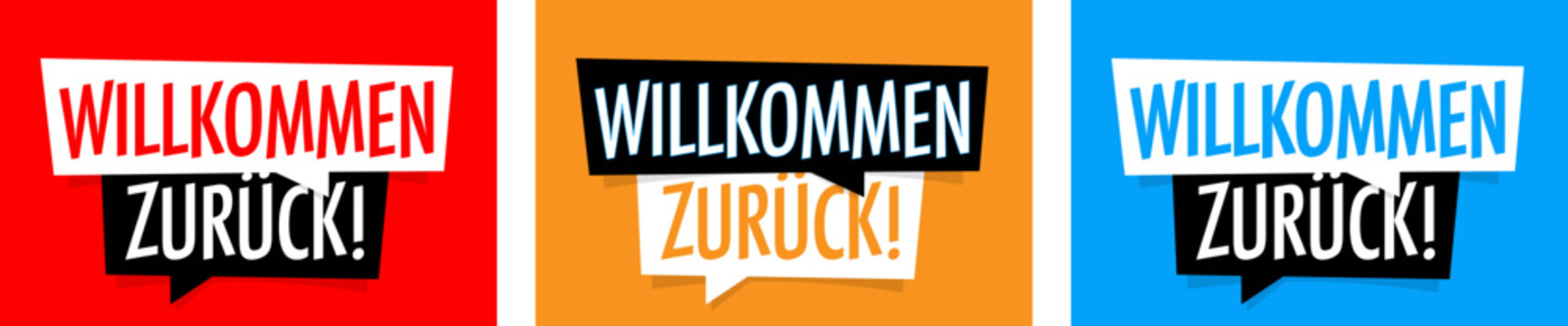Willkommen zur&uuml;ck