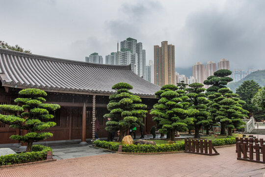 Nan Lian garden in Hong Kong, China