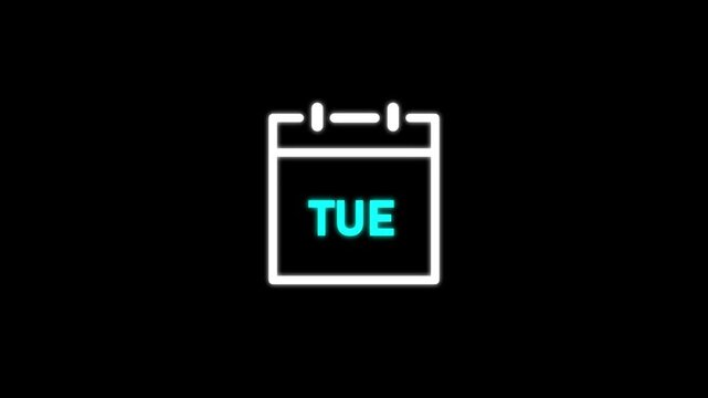THURSDAY  Exam Calendar Icon Representing Standardized Testing, Education, Academic Assessment, College Admission, Study Planning, Test Preparation, Examination Dates, and Student Evaluation.