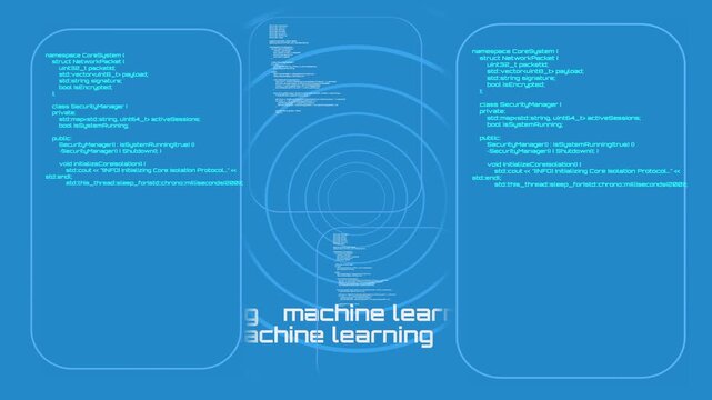 Machine learning artificial intelligence coding animation