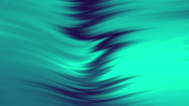 A small green leaf icon representing nature and sustainable growth in a simple flat design style 4K Motion Video