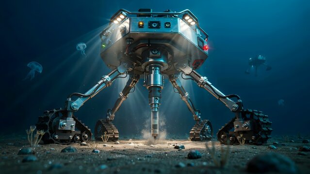 Underwater Exploration Robot with Advanced Technology and Environment