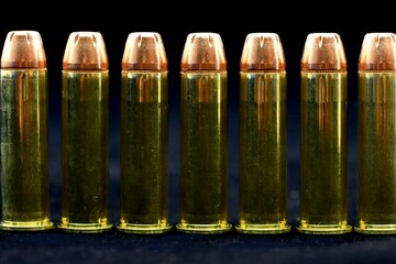 Revolver bullets of 357 cal. © Douglas