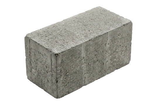 Perspective of solid top concrete masonry unit.