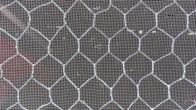 wire mesh background