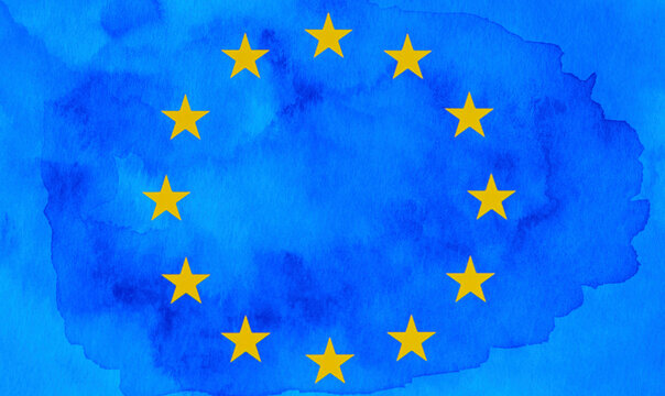 Flag of the European Union.