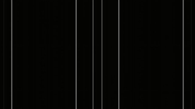 Abstract black background with vertical white lines pattern