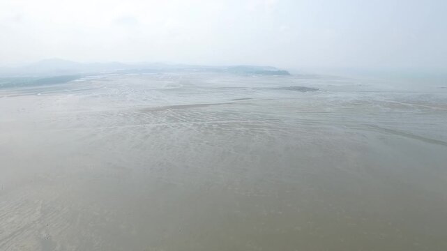 Korea Gochang tidal flat UNESCO World Heritage migratory birds sea experience fishing traditional fish trap Korea 고창 갯벌 유네스코 세계유산 철새 바다 갯벌체험 고기잡이 어업 어살 전통어법 수산물 해양