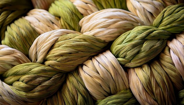 intricate sweet grass braid showcasing natural texture and color sustainable close up