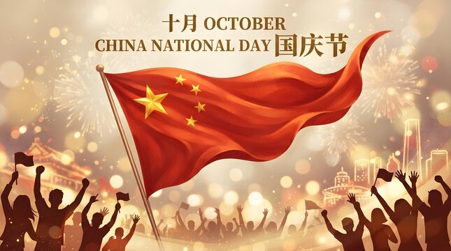 Celebrating china's national day a vibrant display of patriotism unity and cultural pride