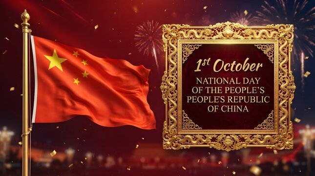 Celebrating the founding of the people's republic of china a national day of pride and unity