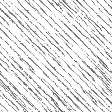 Hand drawn diagonal hatched grunge pattern. Black and white rough diagonal lines texture background.