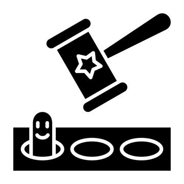 Whack a mole Icon