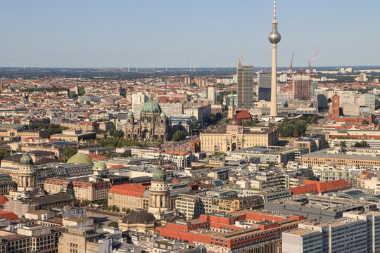 Berlin Panorama 2026; Blick &uuml;ber die &ouml;stliche Innenstadt