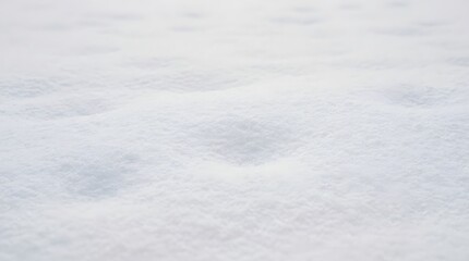 Fototapeta premium Happy holidays freshly fallen snow texture winter scene for seasonal greetings and festive designs