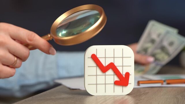Declining revenue. Financial losses signal downturn. Investment risks grow as business performance weakens, forcing restructuring and strategic reassessment.