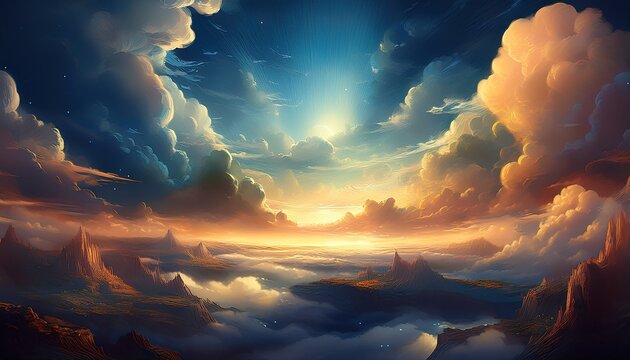 divine intervention or heavenly skyes
