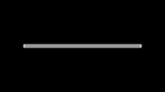 Glowing white rectangle text box animation reveal from multiple sides with dynamic expanding motion on black background. 4K animated for text box, lower third, title, copy space and motion graphics.