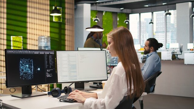 Startup IT professional uses an AI chatbot to optimize system performance and automate workflows with a large language model assistant.