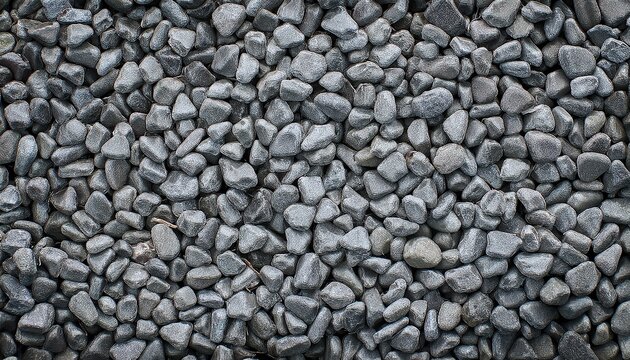 crushed stone gravel texture small rocks grey pebble surface background for construction panoramic copy space design